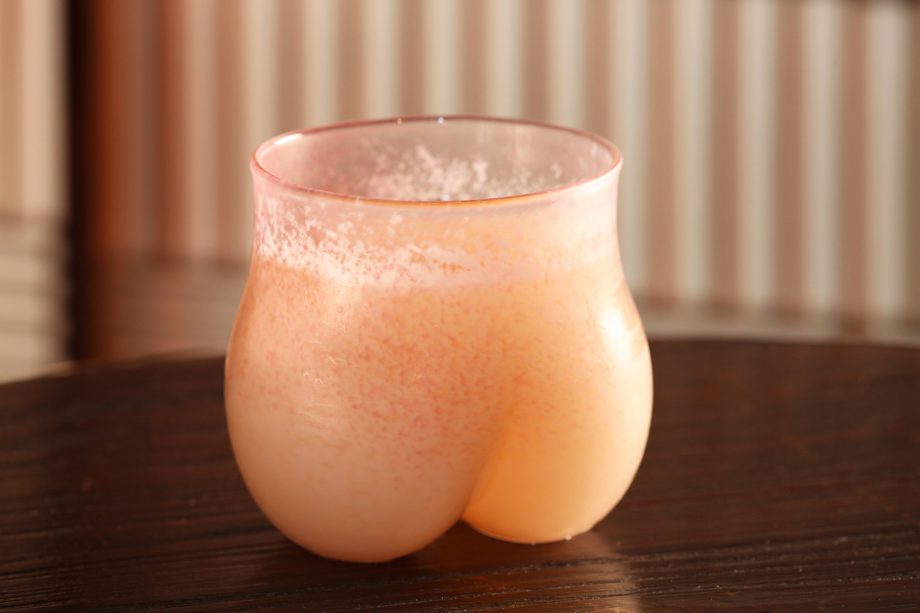 桃ジュース(カフェ有鄰庵)
