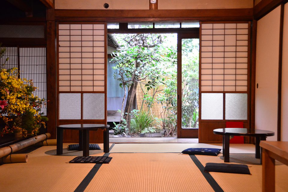 有鄰庵の内観(花の部屋)