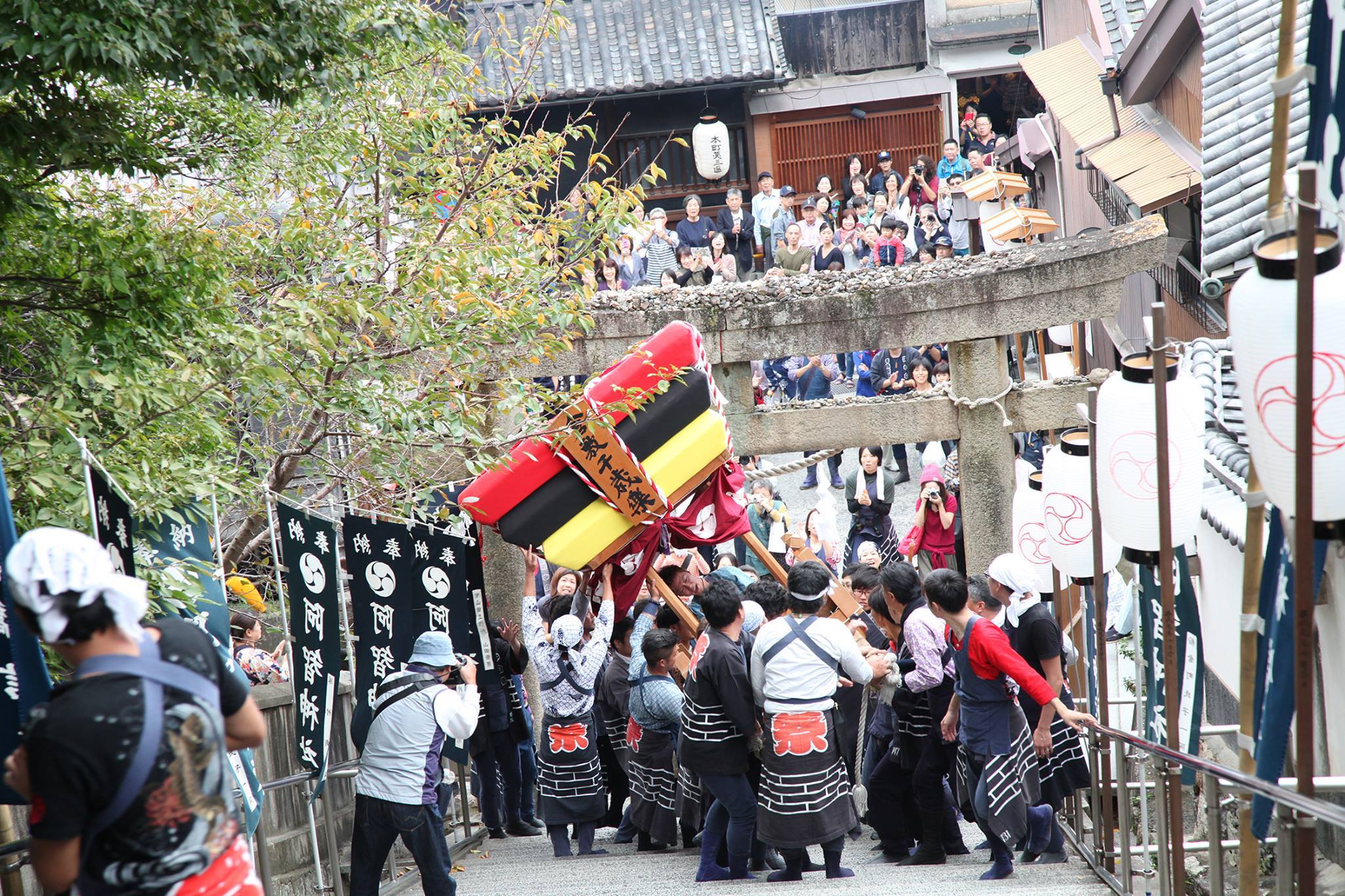 10 19 阿智神社秋季例大祭 倉敷屏風祭が開催されます 有鄰庵